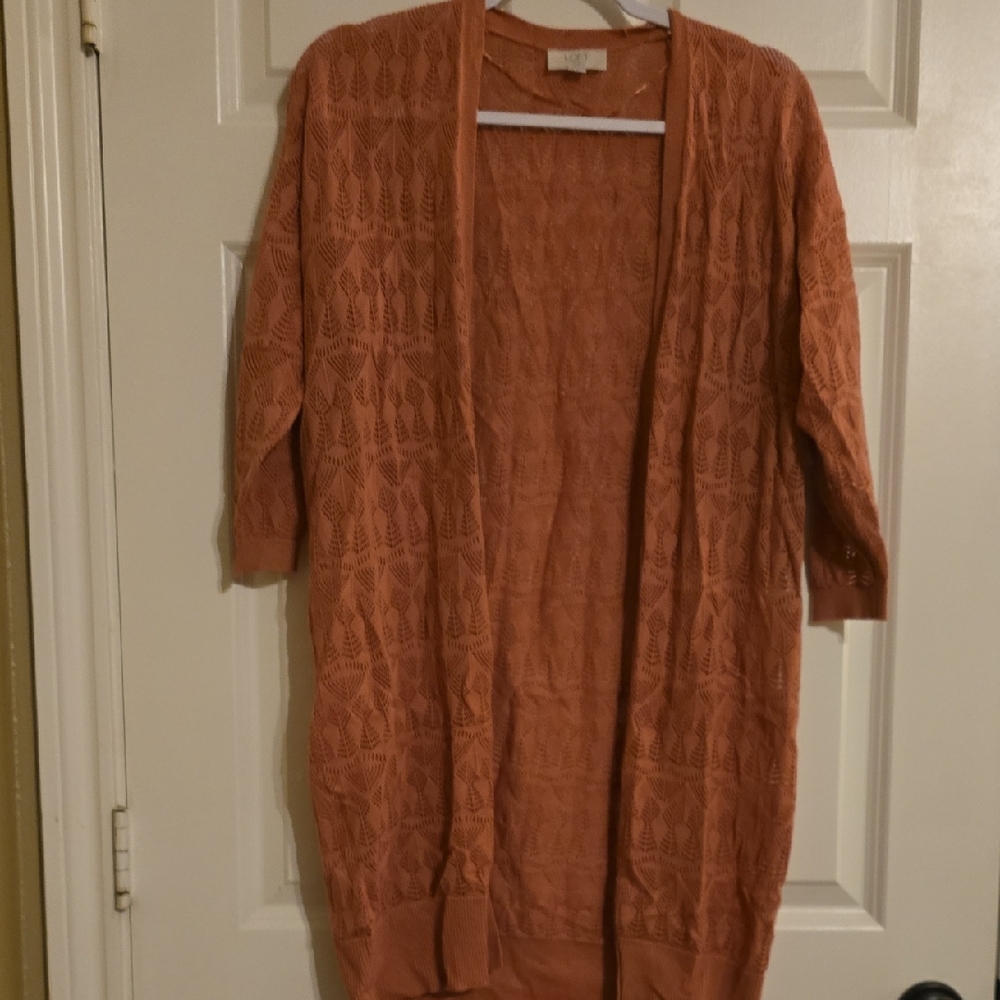 LOFT NWOT Open-Front Cardigan